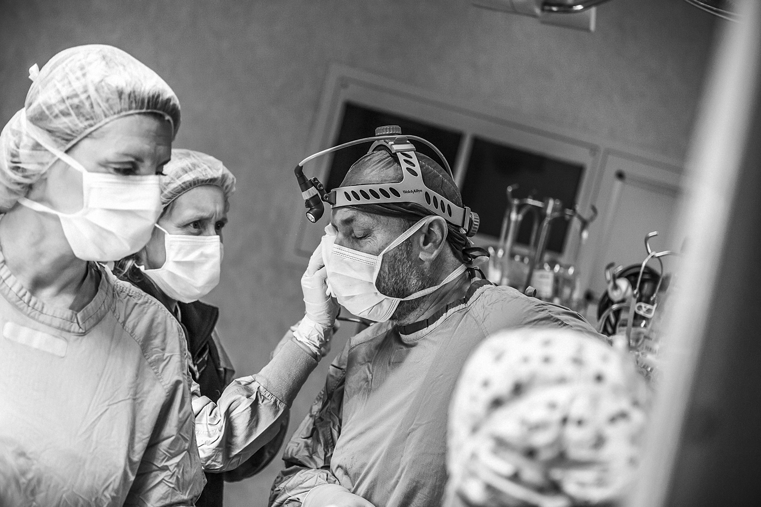 Reportage fotografico ambiente medico chirurgo