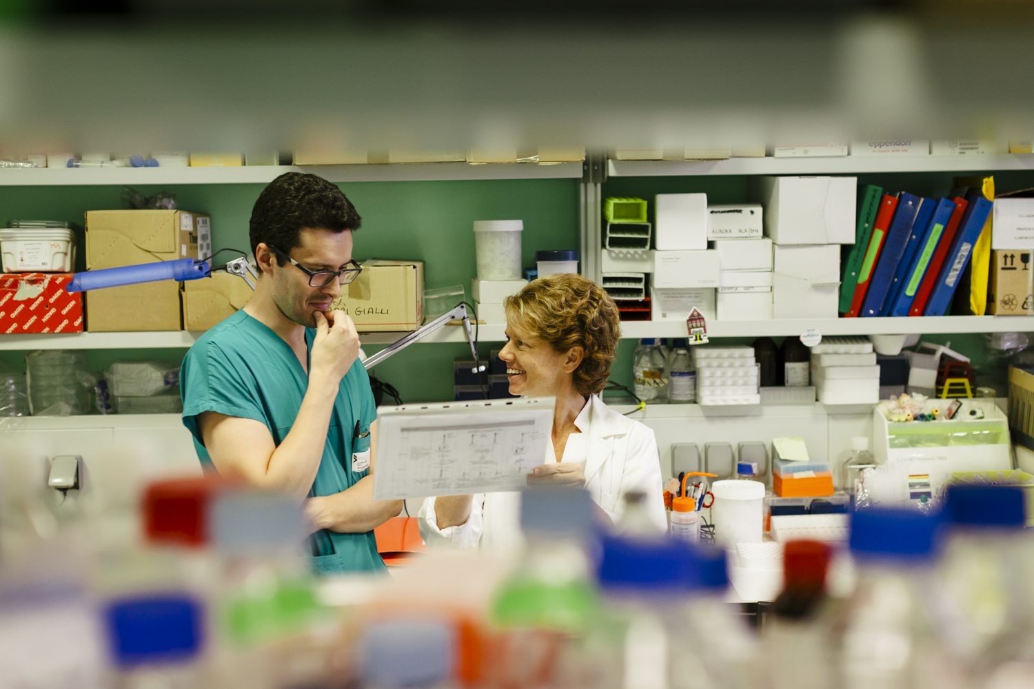 fotografia di laboratorio di ricerca