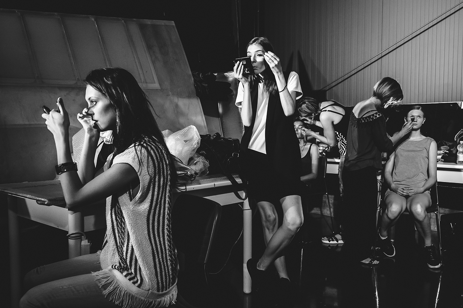 backstage reportage moda
