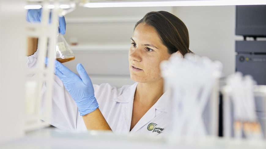 Reportage fotografico ambiente biomedico e biologico fitoterapico agrario industriale da fotografo aziendale e commerciale
