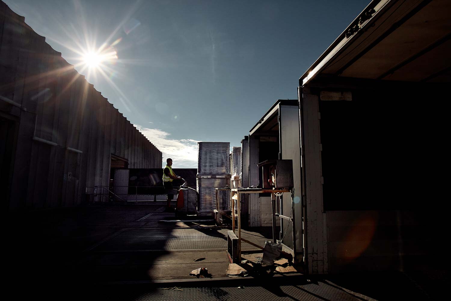 fotografo commerciale per aziende trasporti e movimento merci