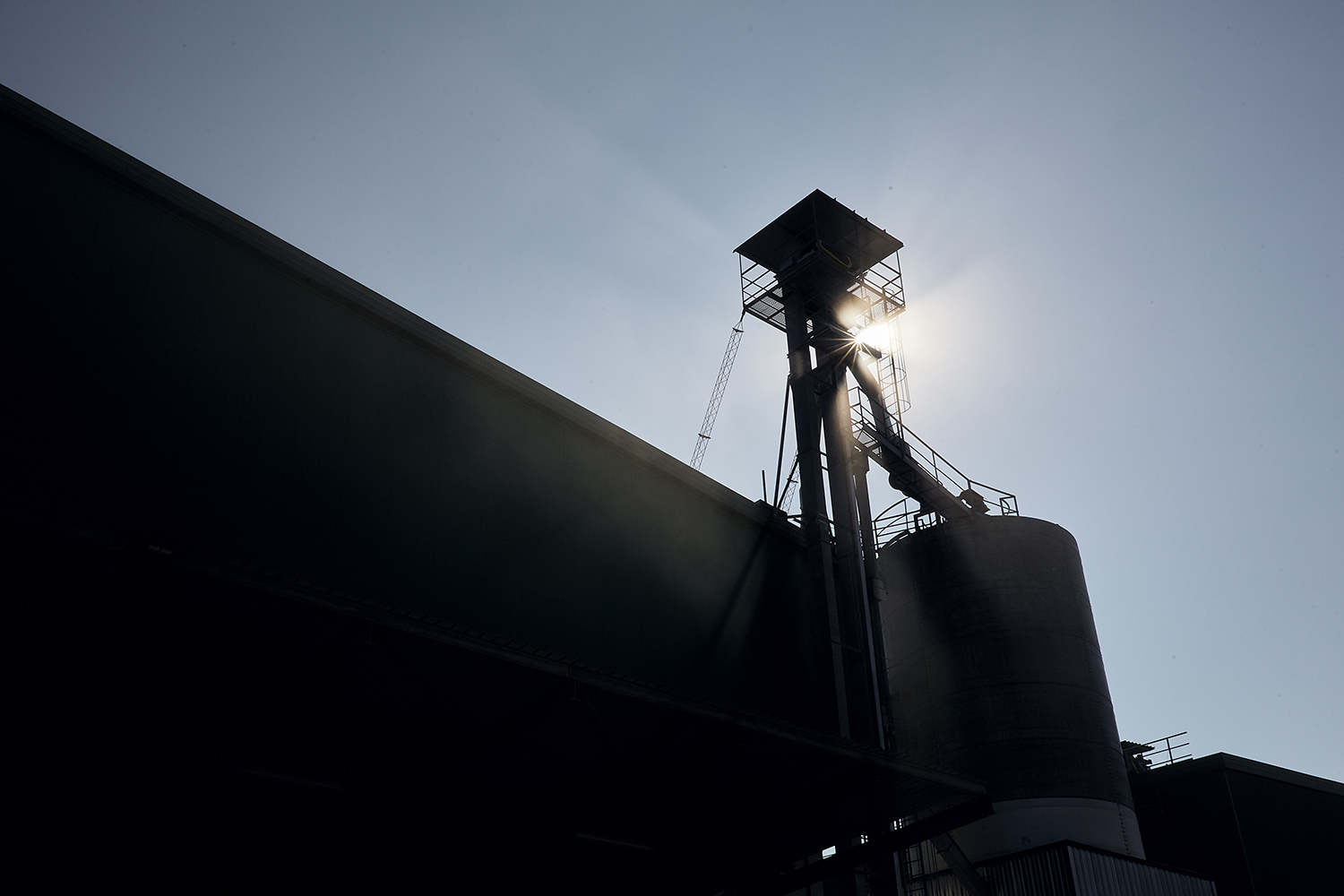 servizio fotografico reportage industriale cereal docks 