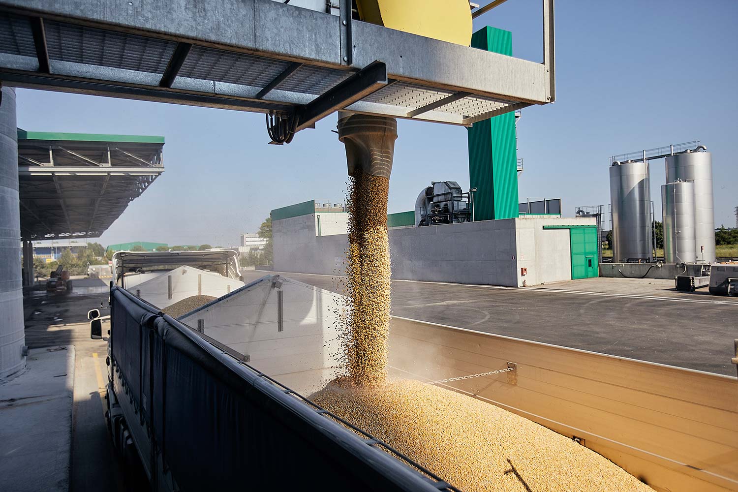 servizio fotografico reportage industriale cereal docks 