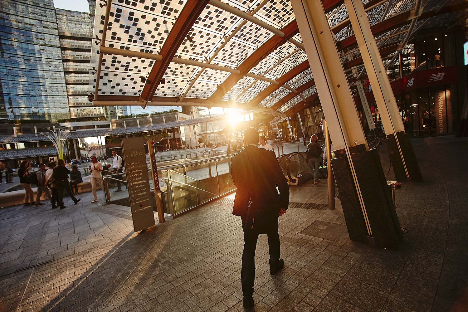 Reportage in ambiente urbano a Milano