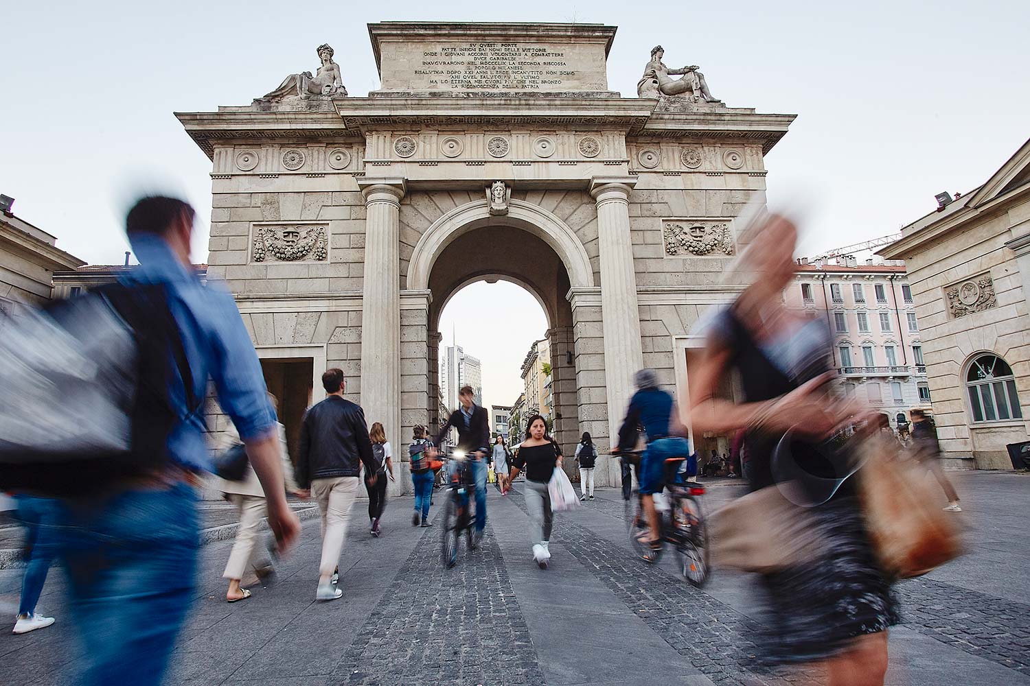 Reportage in ambiente urbano a Milano