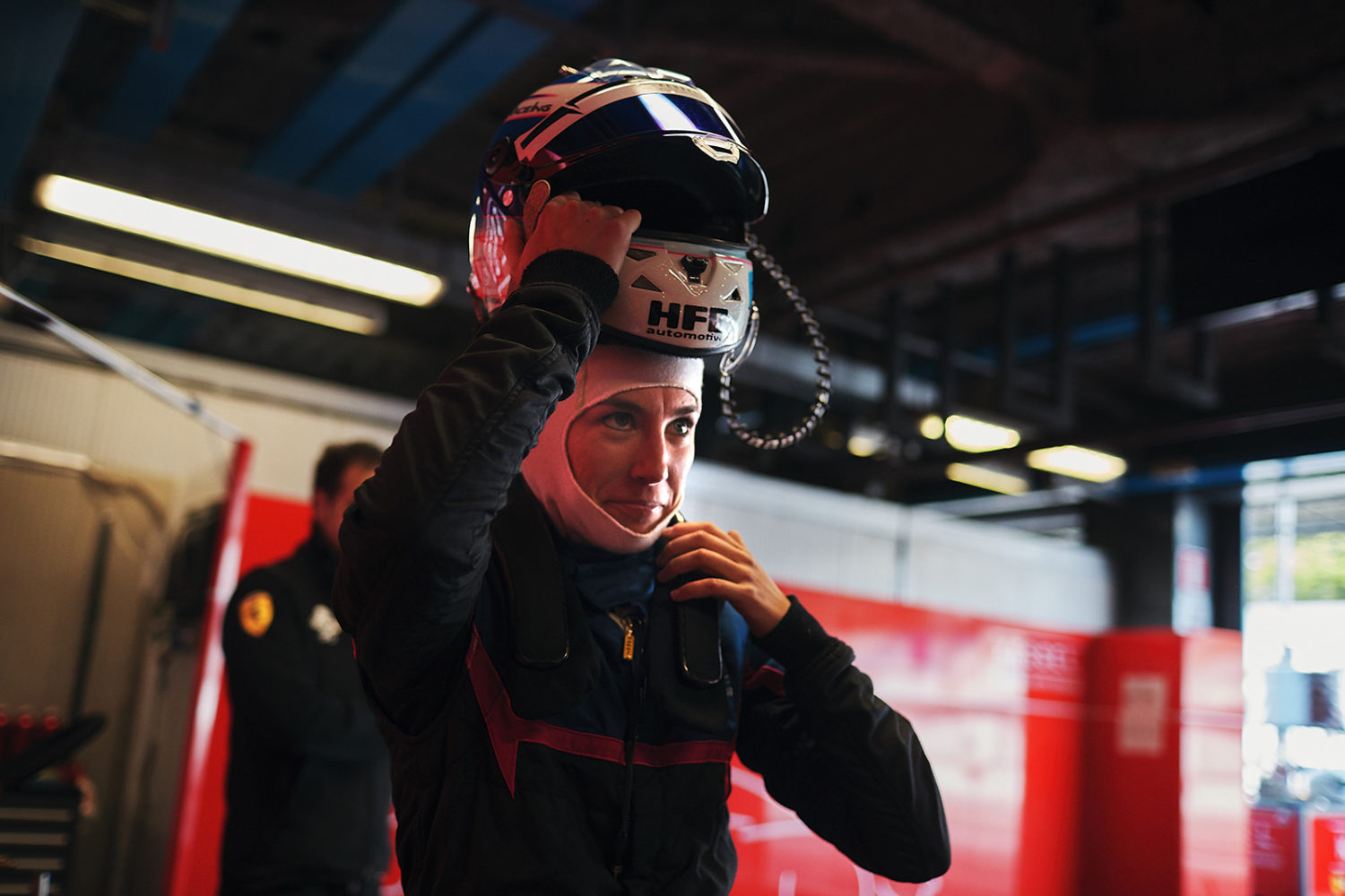 Fotografo reportage corporate motorsport Iron Dames GT Team Le Mans Kessel