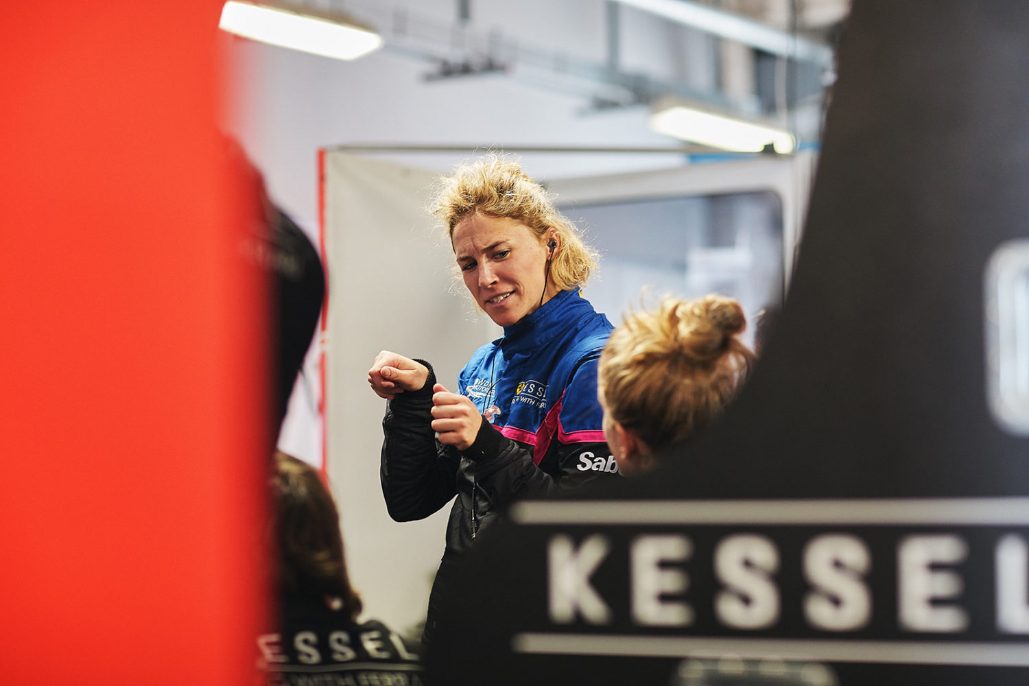 Fotografo reportage corporate motorsport Iron Dames GT Team Le Mans Kessel