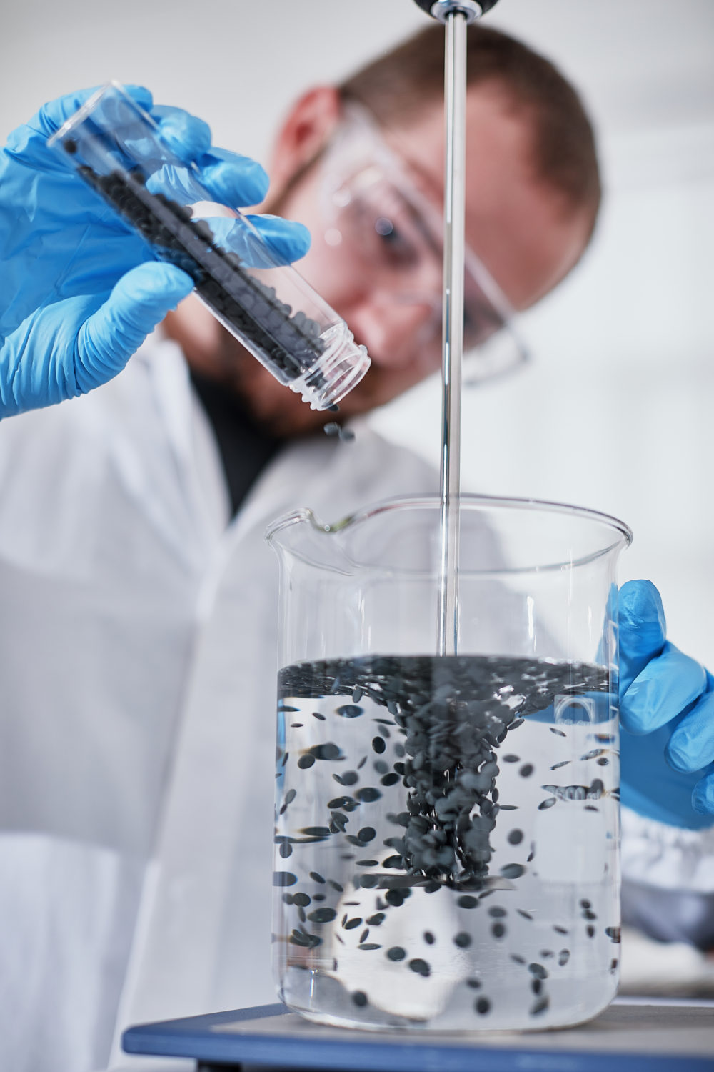 Reportage corporate laboratorio chimico