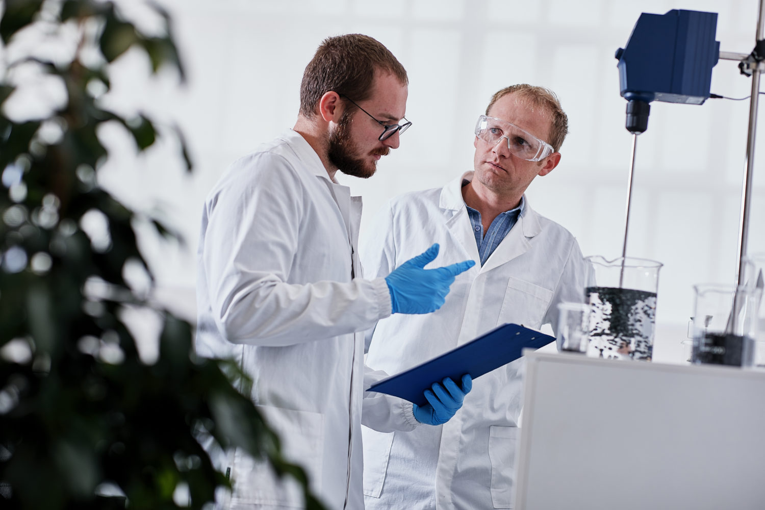 Reportage corporate laboratorio chimico